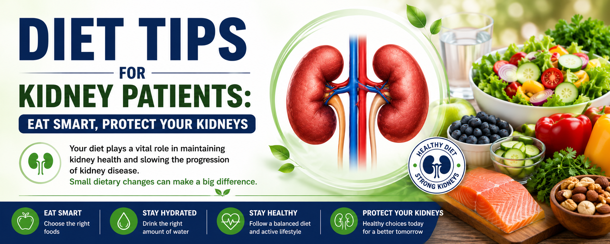 Diet Tips for Kidney Patients: Eat Smart, Protect Your Kidneys